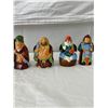 Image 3 : 7 Gods of Good Fortune Porcelain Figurines