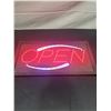 Image 1 : Illuminated "OPEN" Sign
