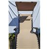 Image 3 : Collapsable Adjustable Reclining Infinity Chair with Sunshade