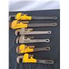 Image 1 : Assorted Pipe Wrenches 10" - 24"