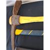 Image 2 : Pick Axe, 2 Sledge Hammers & and an Axe