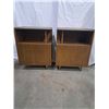 Image 1 : 2 Vintage Wooden Tables