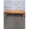 Image 1 : Hand Made Wooden Coffee Table with Removable Top