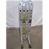 Image 1 : Articulated Aluminum Ladder. 12 Step