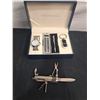 Image 1 : Gold Coast Mens Watch, Calculator & Keyring & Pocket Knife