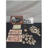 Image 1 : Assorted Canadian Currency & Keychain