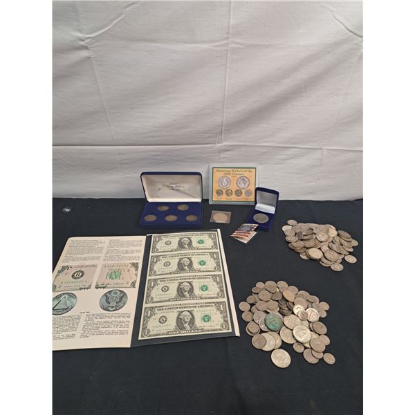 Assortment of American Currency