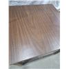 Image 2 : Wood Effect Metal Storage Shelf & Wood End Table