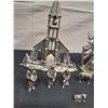 Image 2 : Pewter Nativity Set