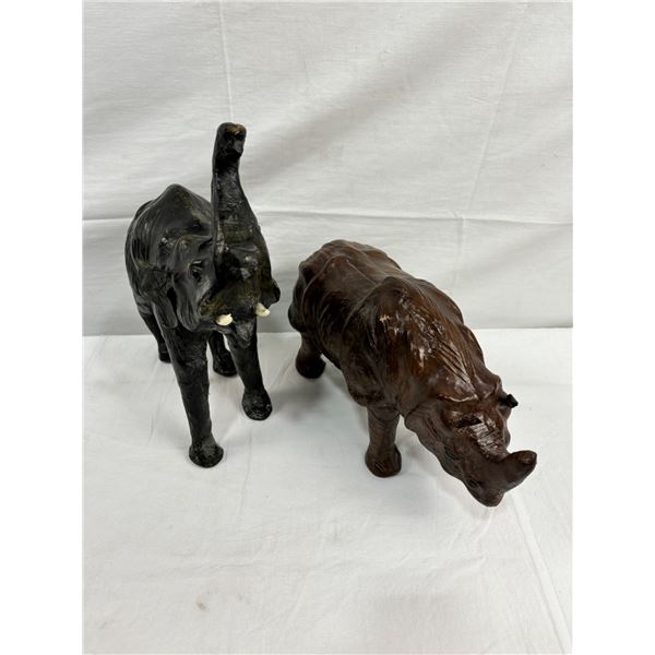 Leather Like Animal figures