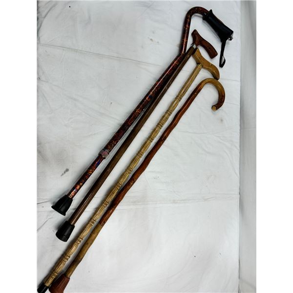 4 Collectors Canes
