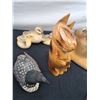 Image 2 : Animal decor lot
