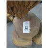 Image 2 : Carved Wolf Bust 30"