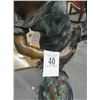 Image 2 : Bronze 3' Statuary Lady of The Wave - (Chipped Marble Base)