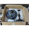 Image 2 : Leaded Glasstop Lamp In Box