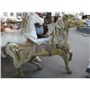 Image 2 : Tan Carousel w/Blue Saddle and Floral Trim