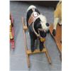 Image 1 : Small Black Horse Child Rocker