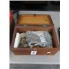 Image 1 : Wooden Box w/Collected Rocks