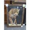 Image 1 : Framed Leopard Photo - 24 X 36