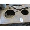 Image 2 : Antique Mahogany Wash Basin Table - (Needs Repair)