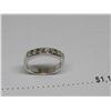 Image 2 : 14K WG Diamond Band w/7 Round Brilliant Diamond, Channel Set, 3.0g