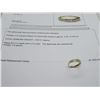 Image 1 : 10K YG Diamond Band w/13 Square Brilliant Diamonds, Channel Set, 2.2g