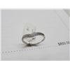 Image 2 : 14K WG Diamond Band w/66 Round Brilliant Diamonds, Pave Set, 1.6g