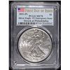 Image 1 : 2021-(P) T-1 AMERICAN SILVER EAGLE PCGS MS70