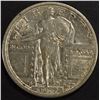 Image 1 : 1917 T-1 STANDING LIBERTY QUARTER CH AU