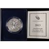 Image 1 : 2013-W AMERICAN SILVER EAGLE OGP
