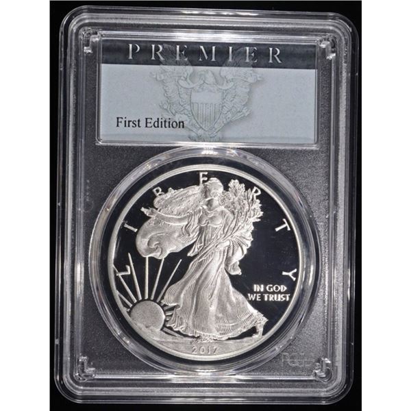 2017-W AMERICAN SILVER EAGLE PCGS PR70DCAM