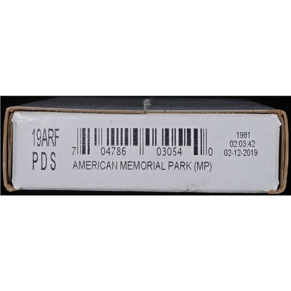 2019-P,D,S ATB AMERICAN MEMORIAL PARK QRTR ROLLS