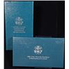 Image 1 : 1990 & 1995 PROOF SILVER $1 COMMEM SETS OGP