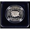 Image 2 : 1997 JACKIE ROBINSON PROOF SILV $1 COMMEM SET OGP