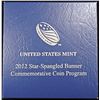 Image 3 : 2012 STAR SPANGLED BANNER COMMEM PR SILV $1 COIN