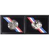 Image 1 : 2018 BCA PR & UNC CLAD HALF $1 COMMEM SETS OGP