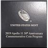 Image 3 : 2019 APOLLO 11 50TH ANNIV PROOF SILVER $1 COMM SET