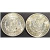 Image 2 : (2) 1921 MORGAN DOLLARS BU