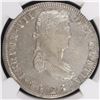 Image 2 : 1821ZS SILVER RG MEXICO 8 REALES NGC AU DETAILS