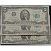 Image 4 : (3) 1976 & (15) 2003 $2 FEDERAL RESERVE NOTES