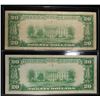 Image 2 : (2) 1928 $20 FEDERAL RESERVE NOTES