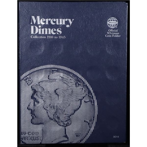 PARTIAL WHITMAN MERCURY DIMES ALBUM
