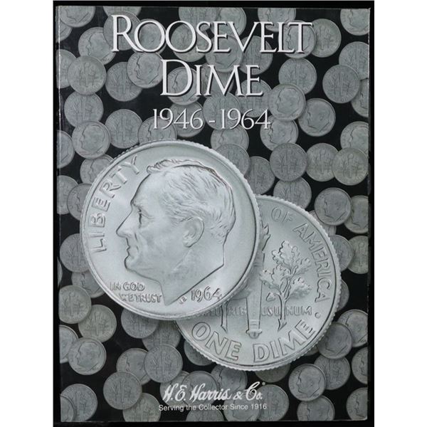 PARTIAL HE HARRIS ROOSEVELT DIMES ALBUM
