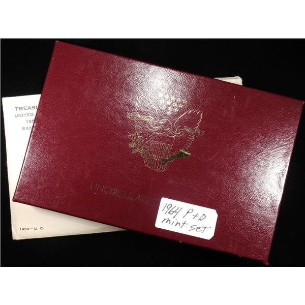 1963 (SEALED) & 1964 US MINT SETS