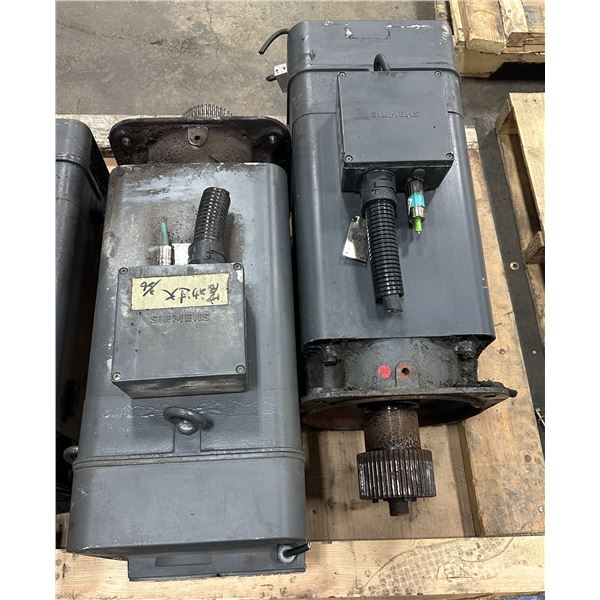 (2) Siemens Motors #1PH6163-4NB46 & #PH6163-4NB46-Z