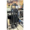 Image 2 : CUSTOM BLACK ALUMINUM COMMERCIAL PRODUCTION 24" CAMERA TOWER SWIVEL MOUNT WITH 4" CORNER RISER