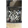 Image 2 : BLACK PLASTIC CRATE OF HEAVY DUTY COMMERCIAL PRODUCTION SCREW CLAMPS