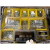 Image 2 : 3 STANLEY FATMAX INDUSTRIAL SORTER BIN WITH ASSORTED COMMERCIAL PRODUCTION BOLTS & HARDWARE