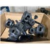 Image 2 : BOX OF MULTI DEGREE PLASTIC COMMERCIAL PRODUCTION SOUND CLAMPS
