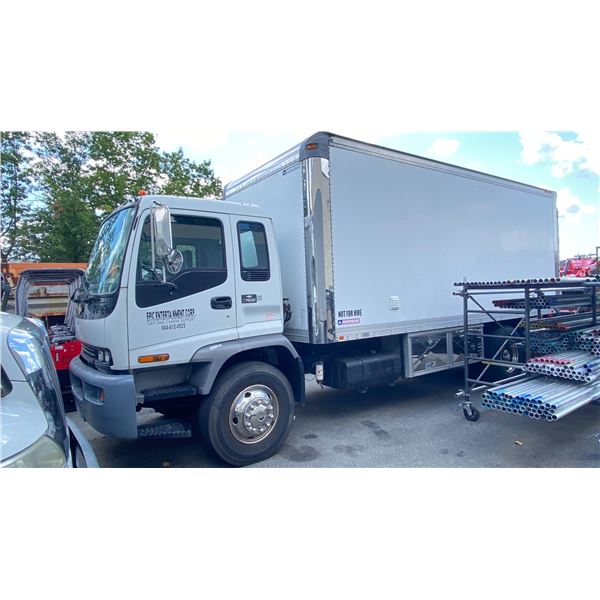 2004 CHEVROLET T7500,  3 TON 2DR CARGO VAN, WHITE, VIN # 1GBJ7F1364F511067